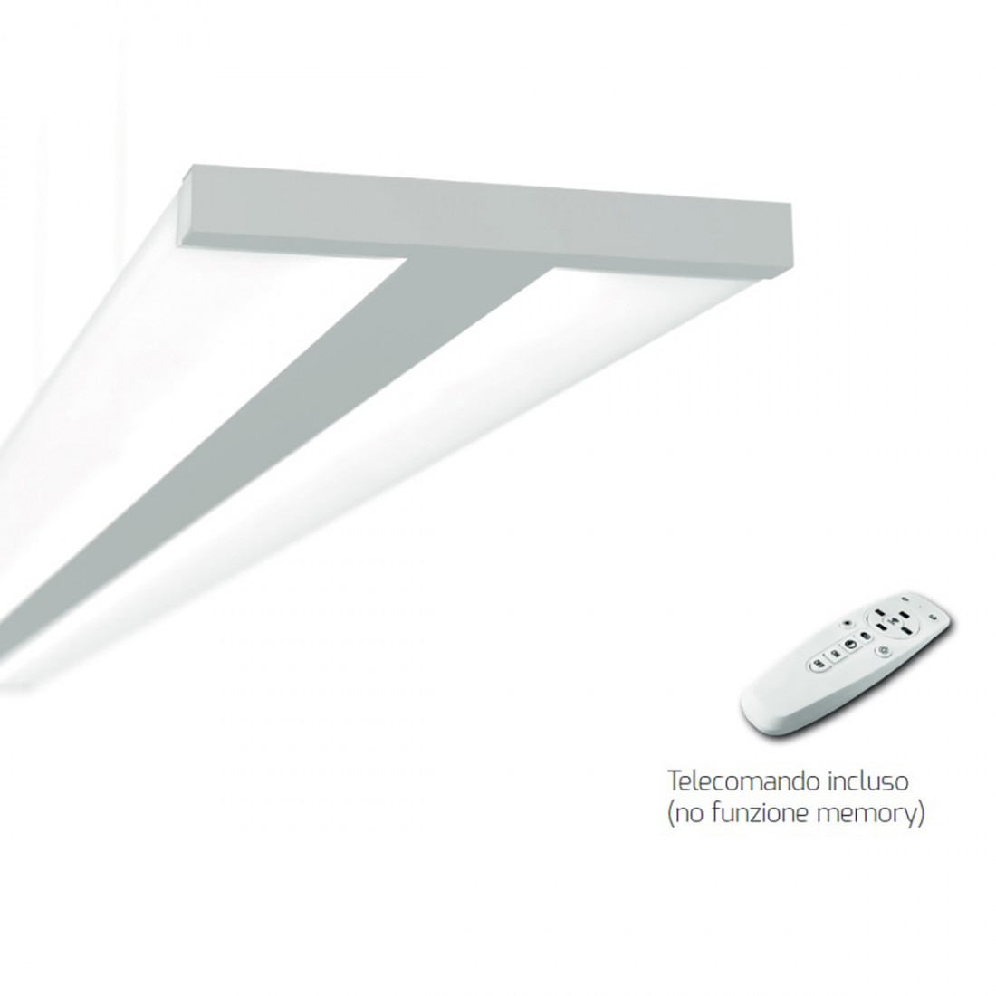 Lampadario led Top Light Double Track 1179S CTT