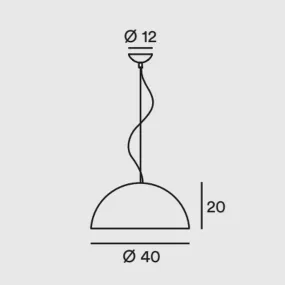 Dôme, demi-sphère en acier corten, blanc, noir, béton. Led e27.