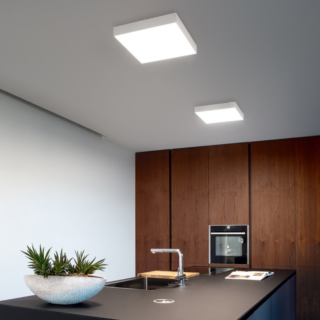 Gea Led BIHAM Q GPL310N plafón led moderno