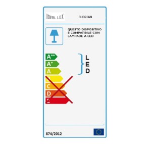 Klassische Wandlampe aus Glas und transparenten Kristalltropfen, 2 LED-Leuchten.