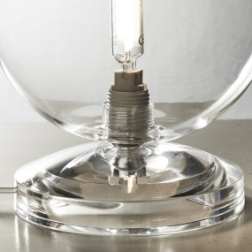 Abat-jour moderna Illuminando PALLINA LU1 TR G9 LED vetro lampada tavolo
