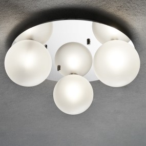 Lámpara de techo contemporánea Illuminando PALLINA PL3 TO ST