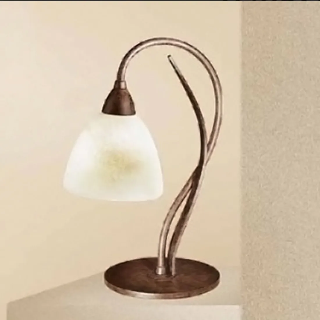 Lampe de table classique avec douille LED E14, IP20