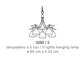 Lustre LM-4280 5 LED E14...