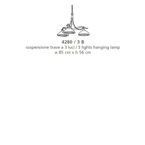 Suspension classique en métal et verre, culot LED E27