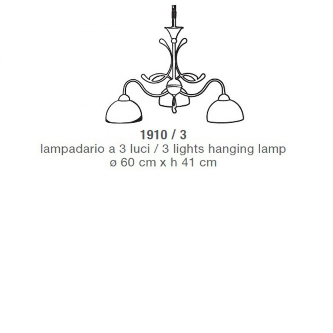 Sospensione 1910 E14 LAM