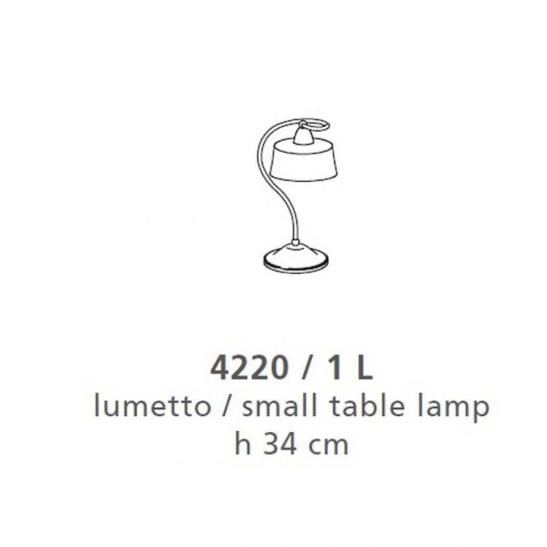 Lampenschirm Lam 4220 1L