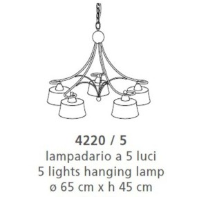 Lam 4220 Kronleuchter 5