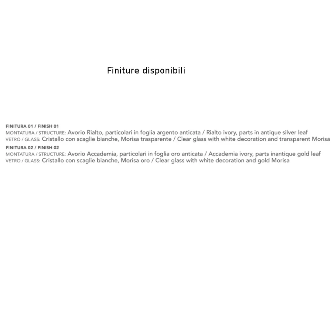 Lampadaire en métal avec feuilles et verre fleur