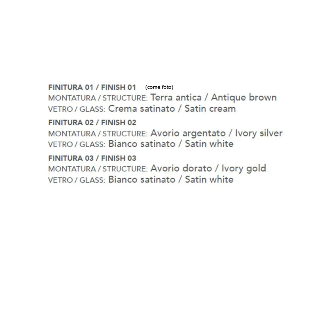 Deckenleuchte im klassischen Stil aus cremefarbenem oder weißem