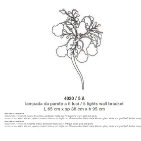 Wandleuchte LM-4020 5A E14...