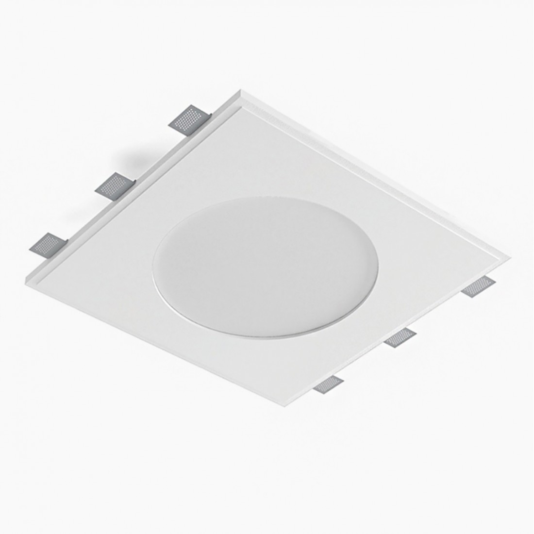 Belfiore 9010 OVOLO BIG 8936B 4014 LED-Einbau-Deckenleuchte aus Gips