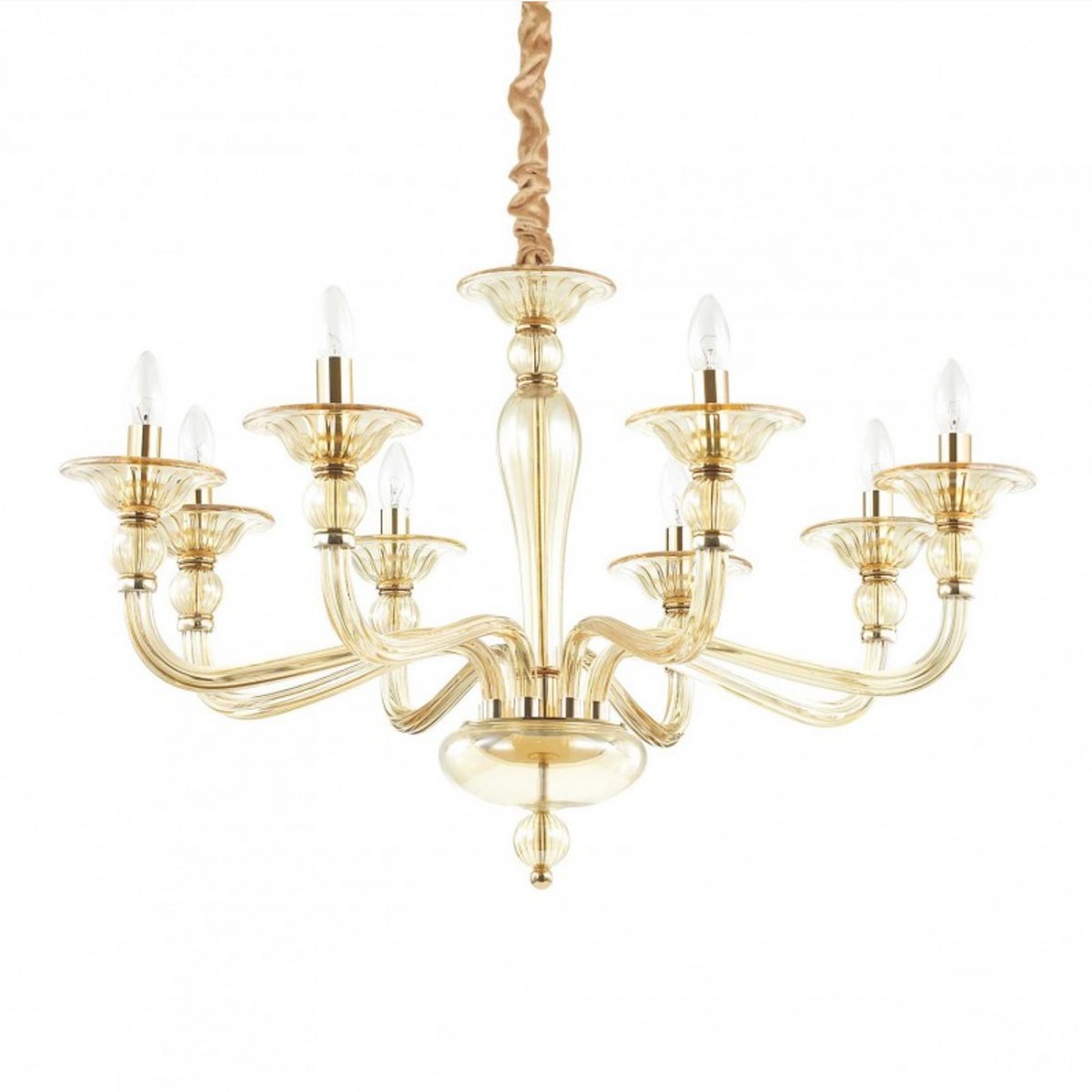 Ideal Lux klassischer Kronleuchter DANIELI SP8 159973 E14 LED