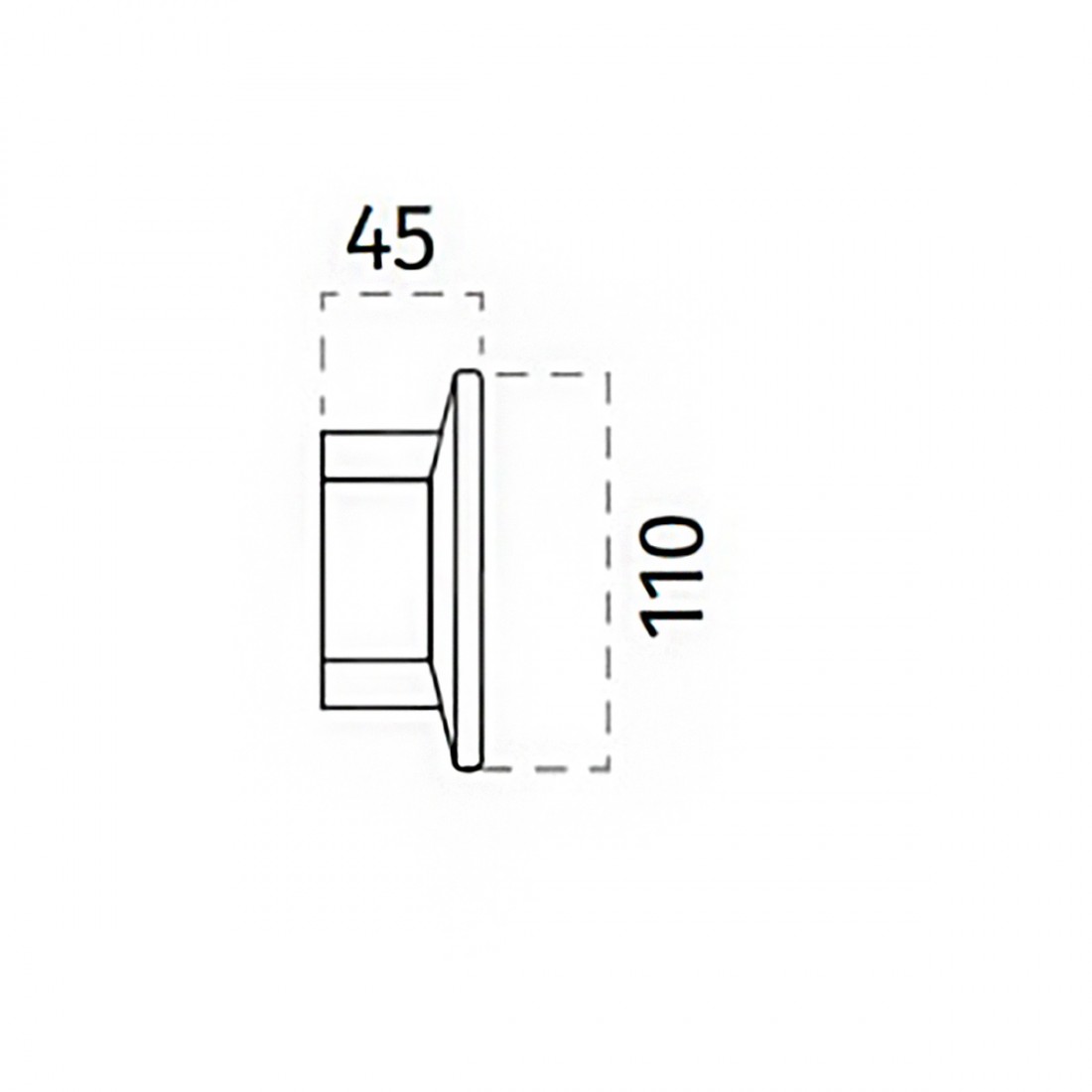 Aplique Cristaly Belfiore 9010 PURE SMALL 2522A.30168 LED