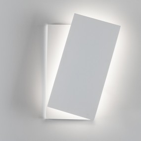 Applique cristaly Belfiore 9010 2519.30168 LED 1100LM 3000°K bianca verniciabile lampada parete moderna classica