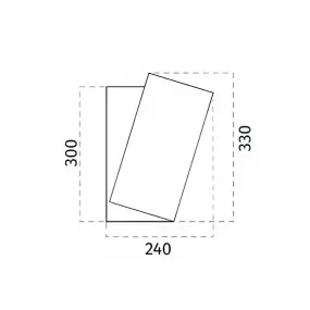 Cristaly Belfiore 9010 NOTE 2519.30168 LED-Wandleuchte