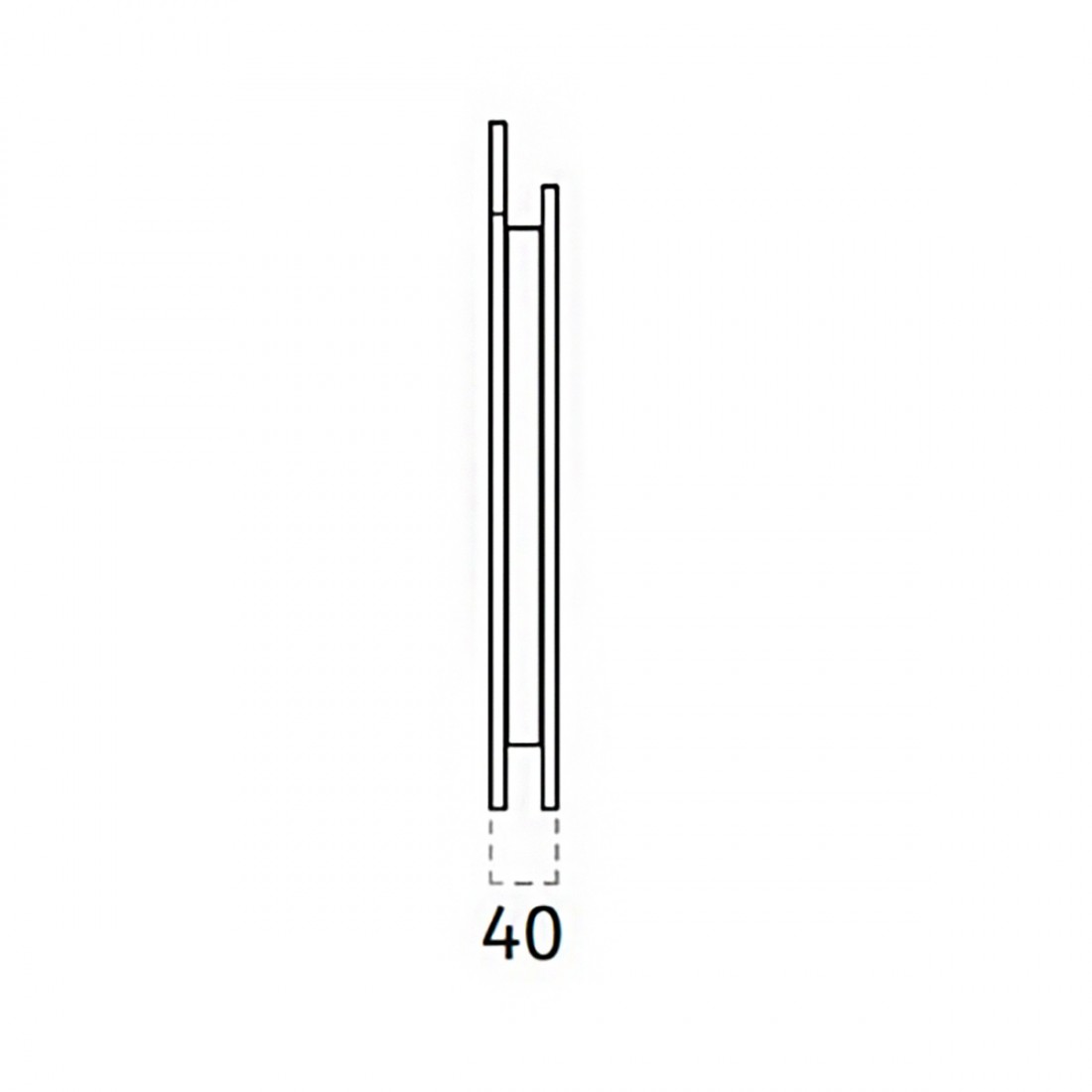 Cristaly Belfiore 9010 NOTE 2519.30168 LED-Wandleuchte