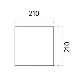 Belfiore Keramik-Wandleuchte 9010 PERSIA 8672B 3080 LED