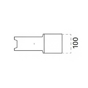 Applique d'angle Cristaly Belfiore 9010 GHIGLIA ANGLE 2483B 3080 LED