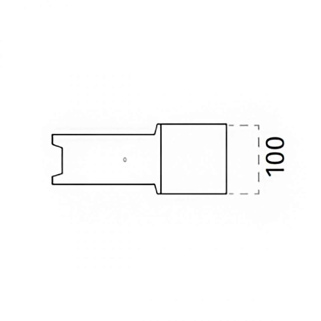 Applique d'angle Cristaly Belfiore 9010 GHIGLIA ANGLE 2483B 3080 LED