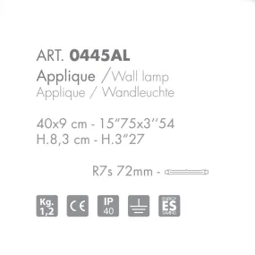 Klassische Wandleuchte...
