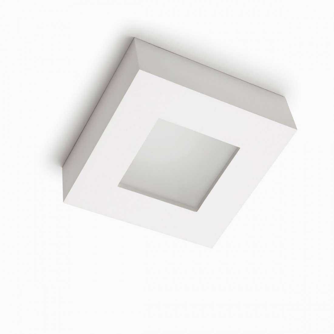 LED-Gipsdeckenleuchte Belfiore 9010 FLOT GLASS 8913.40131