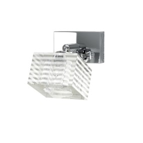 Wandleuchte TP-METROPOLITAN 1047 F1 G9 LED quadratisches Glas verstellbare Lampe Deckenwand modernes Interieur
