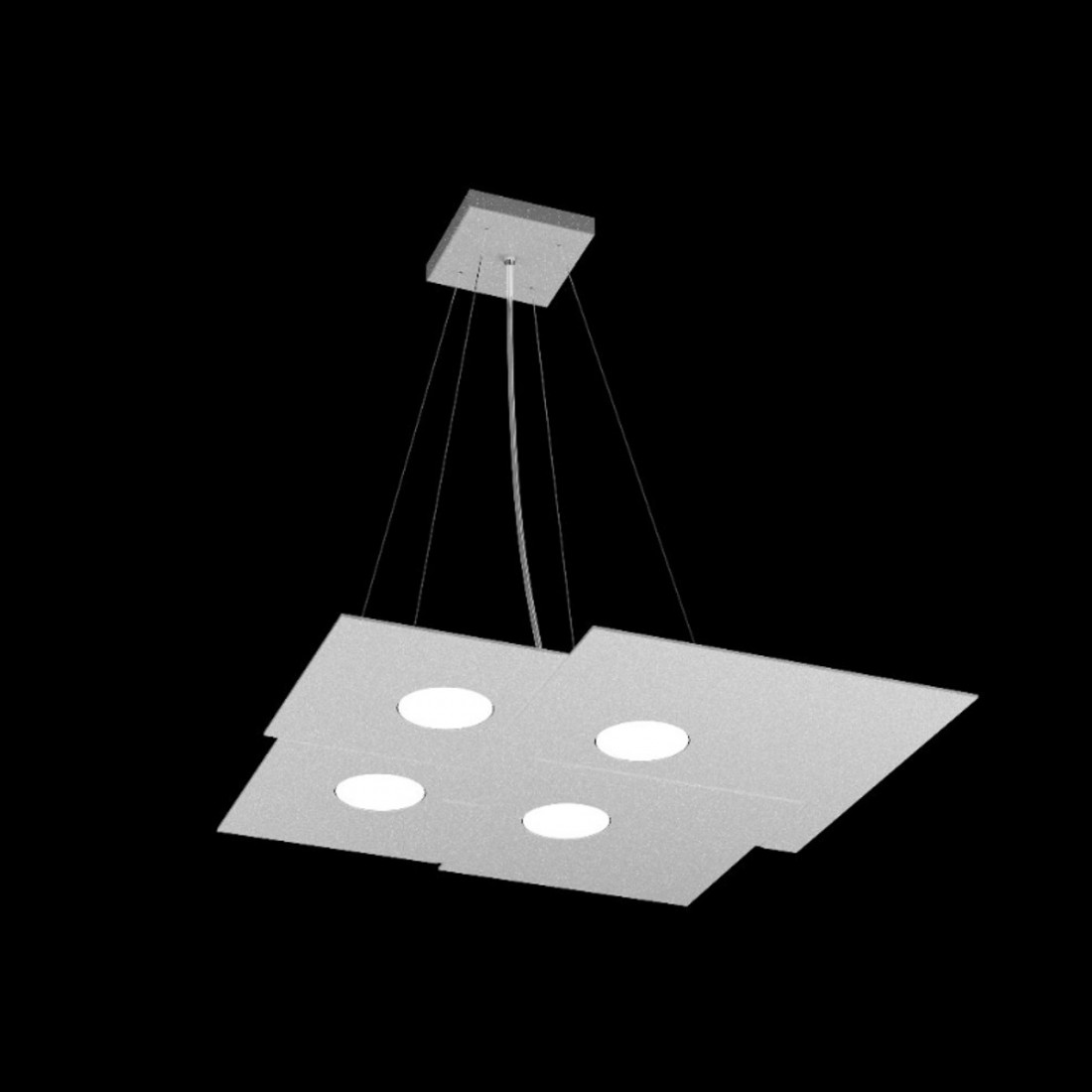 Lampadario PLATE 1129 S4 TOP LIGHT