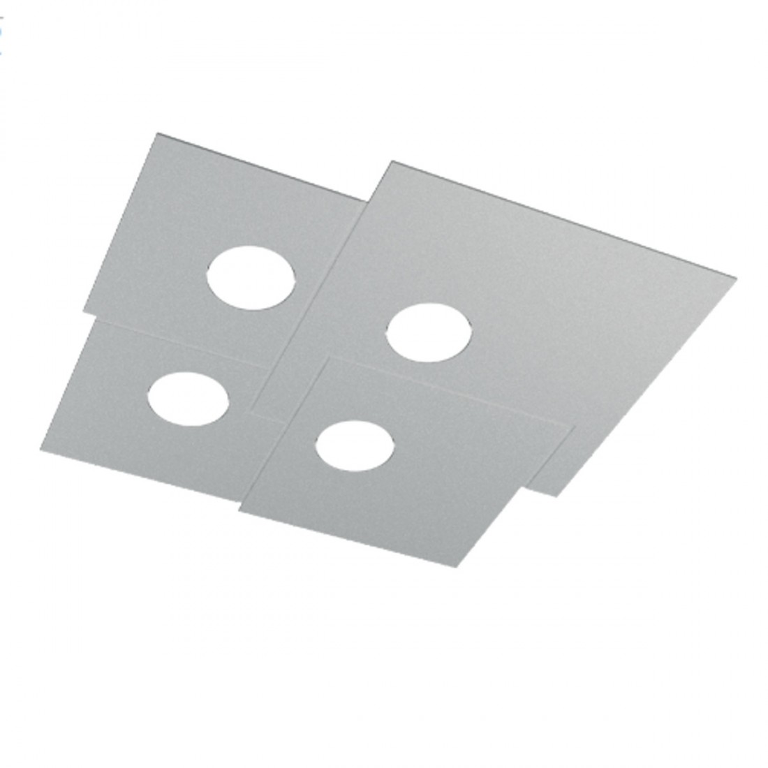 Moderne Deckenleuchte Top Light PLATE 1129 PL4 Gx53 LED