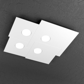 Moderne Deckenleuchte Top Light PLATE 1129 PL4 Gx53 LED