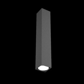 Deckenwürfel, GX53, LED-Bajonettanschluss, quadratisches Metall.