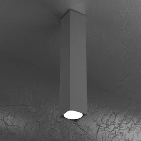 Cube de plafond, GX53, connexion baïonnette led, carré en métal.