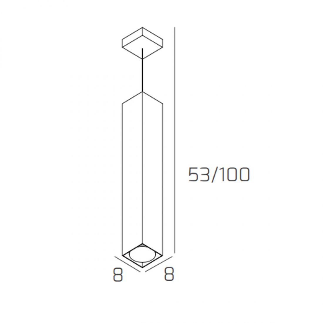 Sospensione 1129 S50 Top Light