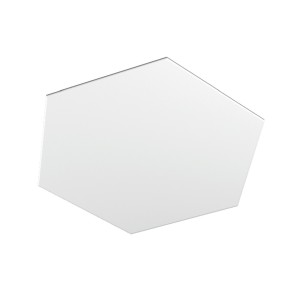 Aplique, plafón, hexagonal pequeño, led gx53, moderno.