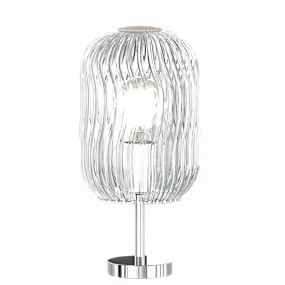 Lámpara de mesa moderna Top Light TENDER 1181 CR P TR E27 LED