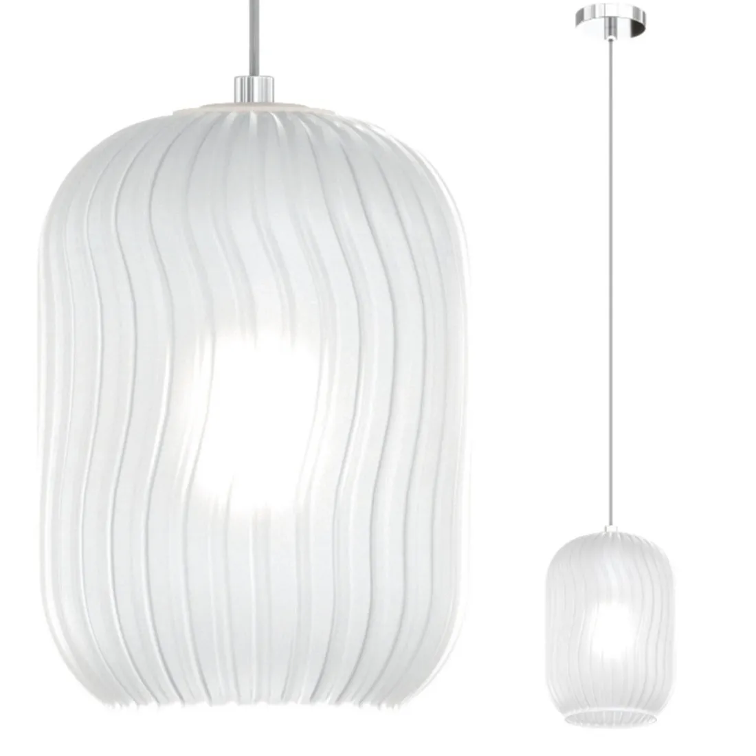 Lustre moderne Top Light TENDER 1181 CR S1 E27 LED