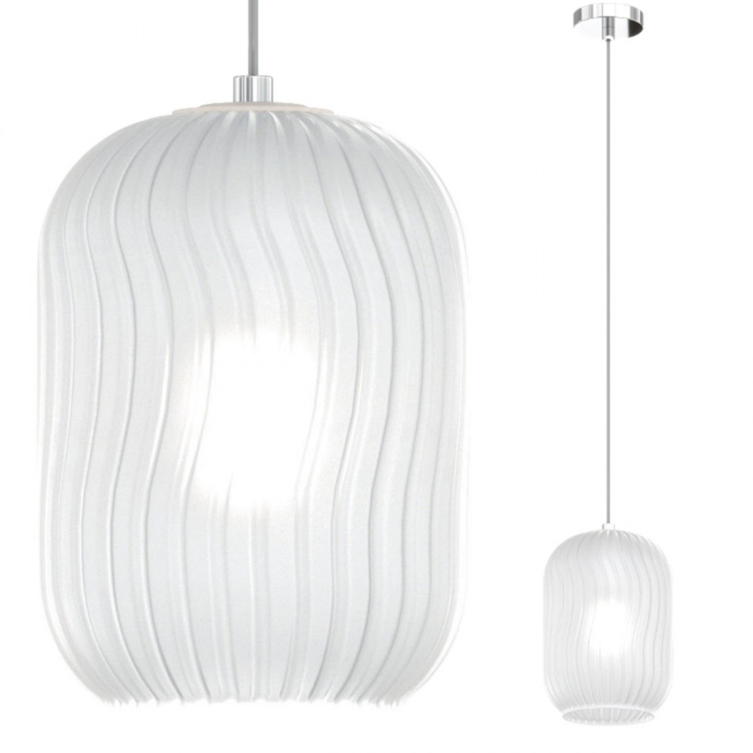 Moderner Top Light TENDER 1181 CR S1 E27 LED Kronleuchter
