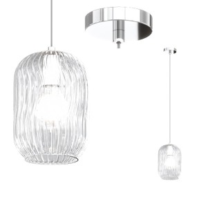 Lustre moderne Top Light TENDER 1181 CR S1 E27 LED