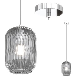 Lustre moderne Top Light TENDER 1181 CR S1 E27 LED