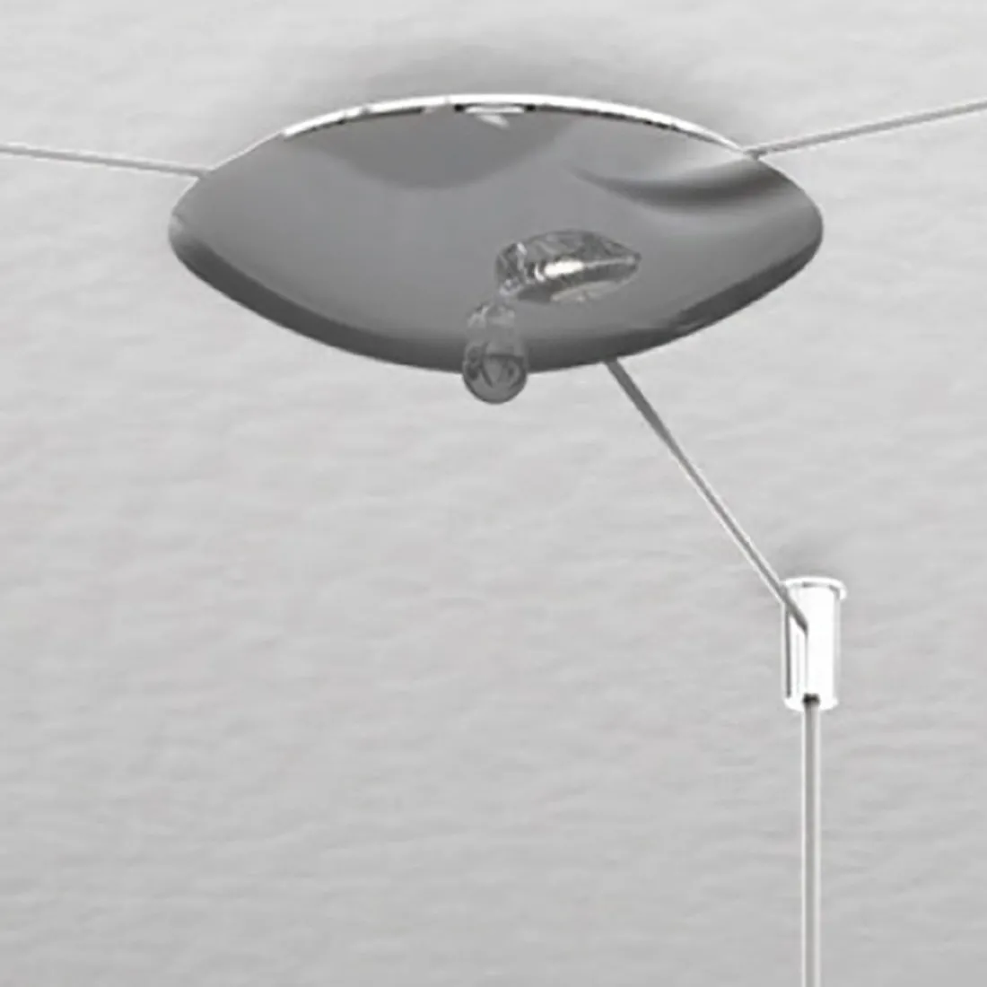 Moderner Kronleuchter Top Light TENDER 1181 CR S3 S FU E27 LED