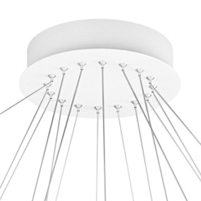 Lampadario moderno bianco Top Light DNA 1182 S80