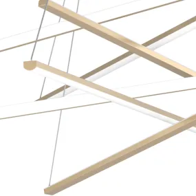 Lampadario classico oro Top...