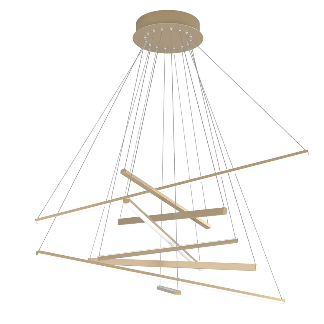 Klassischer goldener Kronleuchter Top Light DNA 1182 S100 GO