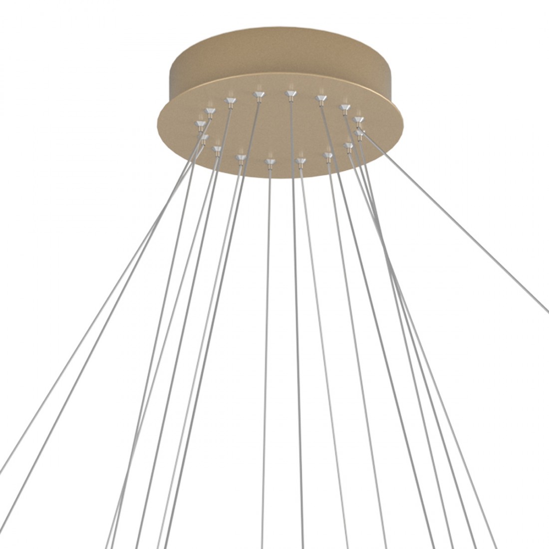 Klassischer goldener Kronleuchter Top Light DNA 1182 S100 GO