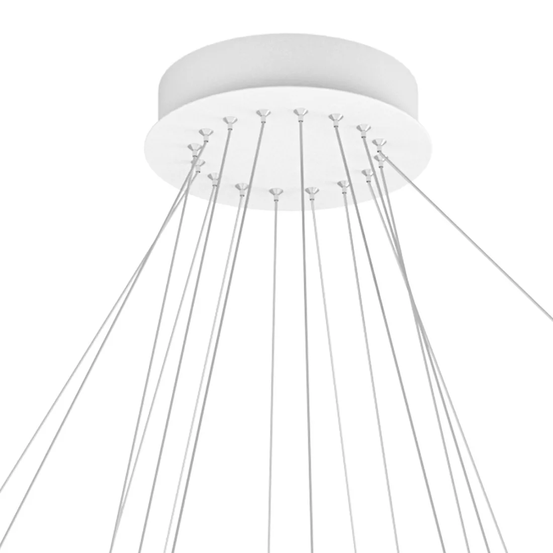 Lampadario moderno bianco Top Light DNA 1182 S100 BI