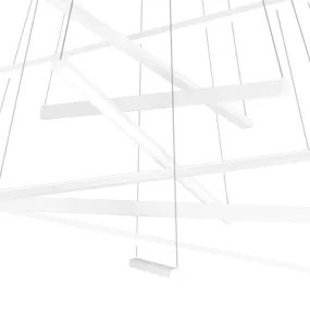 Lampadario moderno bianco Top Light DNA 1182 S100 BI