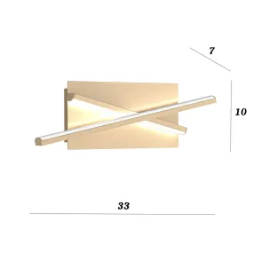 Applique murale classique Top Light DNA 1182 35 GO