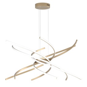 Lampadario led Top Light TORNADO 1163 S100 ORO