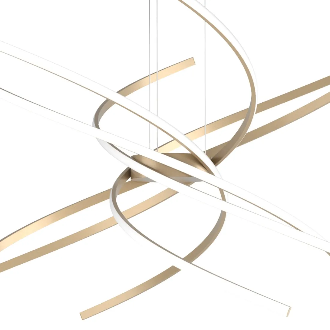 Lampadario led Top Light TORNADO 1163 S100 ORO