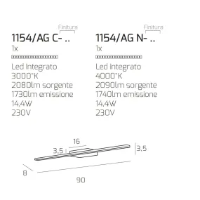 Top Light LINE 1154 AG LED...